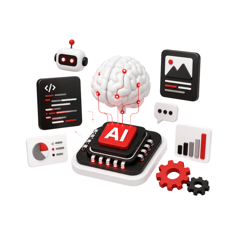AI Solutions illustration